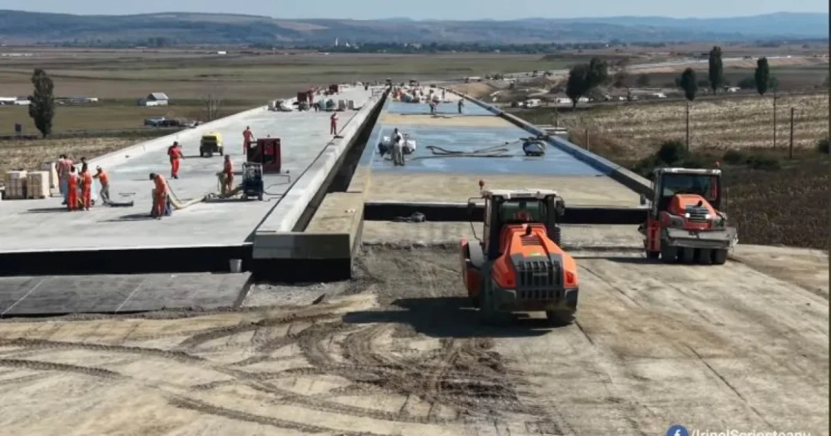 Autostrada A7: 5.500 de muncitori pe șantierul Bacău – Pașcani