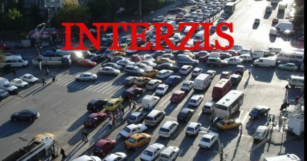 Interzis în București pentru aprovizionare și curierat, orele 7-9 și 17-19