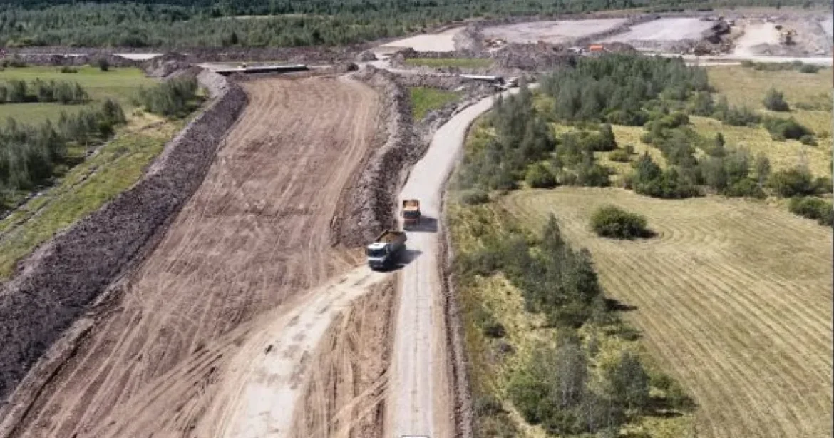 Lucrările pe lotul Joseni-Ditrău al Autostrăzii Unirii A8 au atins 10%