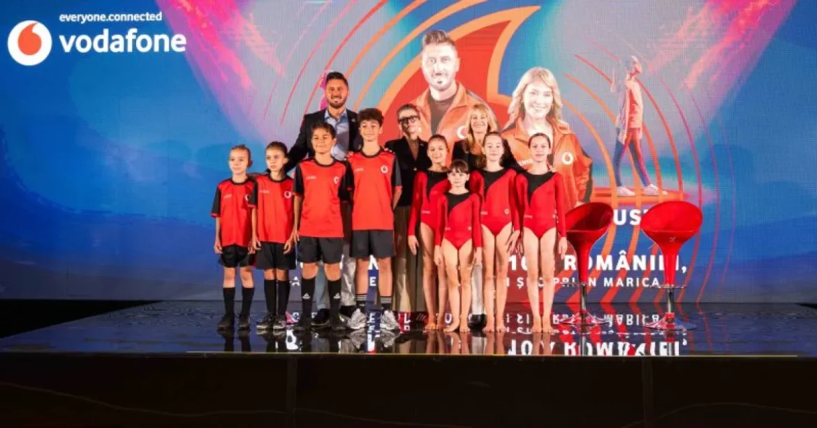 Vodafone lansează GEN10 și caută campionii României cu Nadia Comăneci și Ciprian Marica