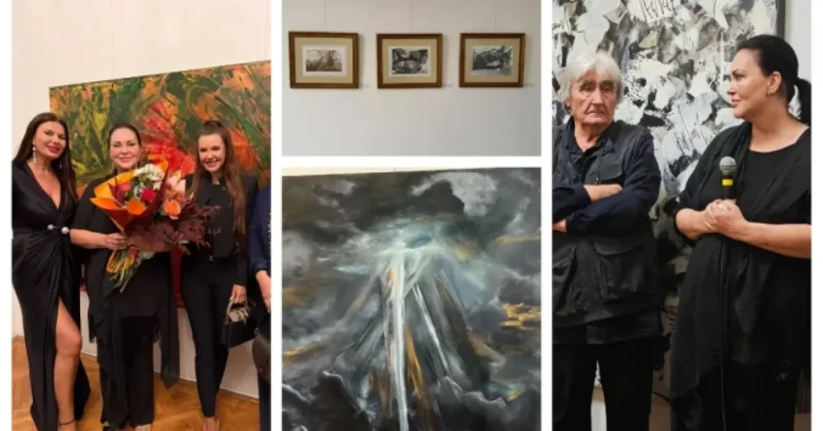 Expoziția „(CON) – FUZIUNE” la Galeria Romană: Gabriela Prosszer și Alex Ivanov