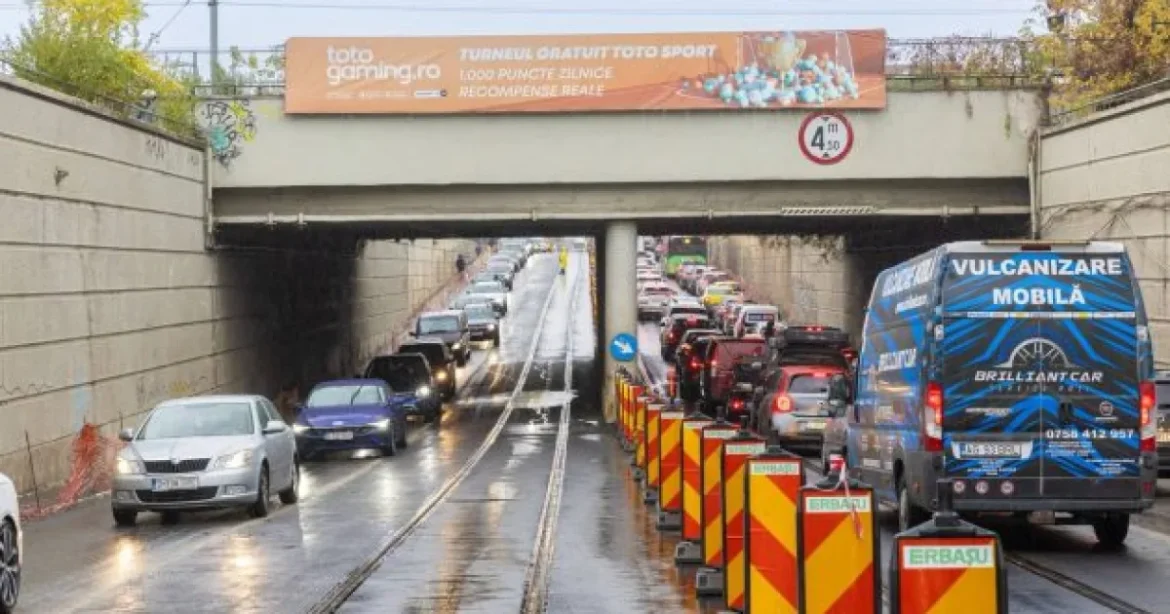 Lucrările la liniile de tramvai din zona Podului Constanța s-au finalizat
