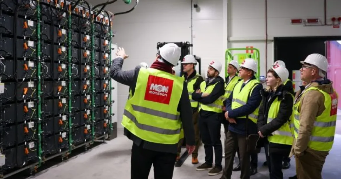Monsson lansează în Suedia prima sa baterie de stocare, de 30 MW/60 MWh