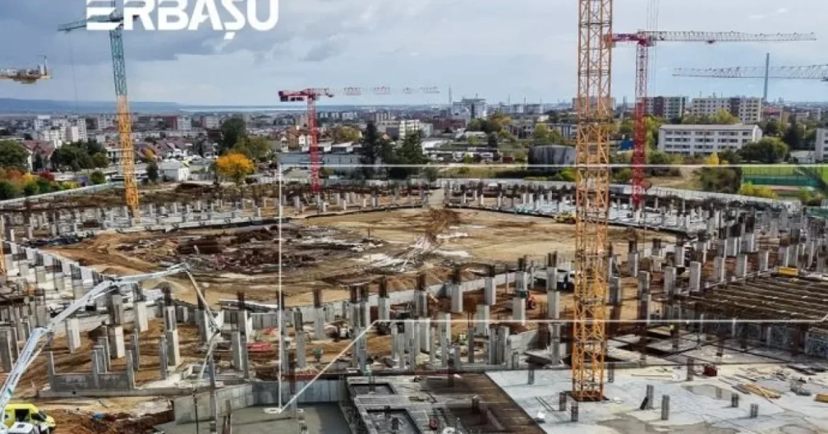 Primul stadion exclusiv verde din România. Progresul lucrărilor la arena unui mare oraș