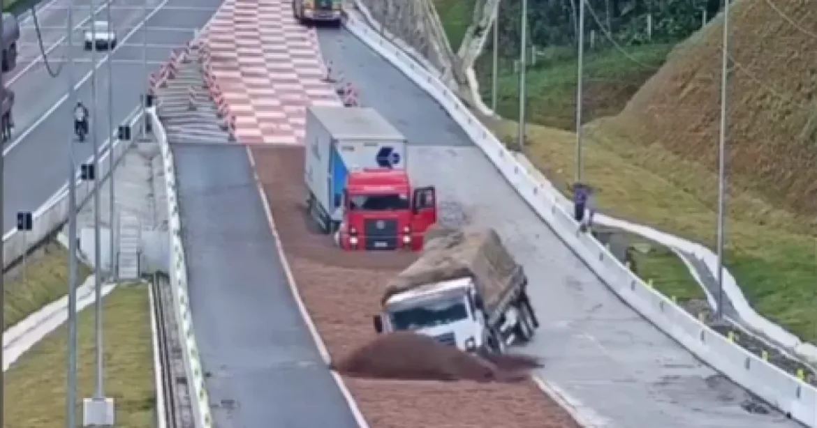 Rampă de urgență pentru camioanele fără frâne: soluția care previne dezastre