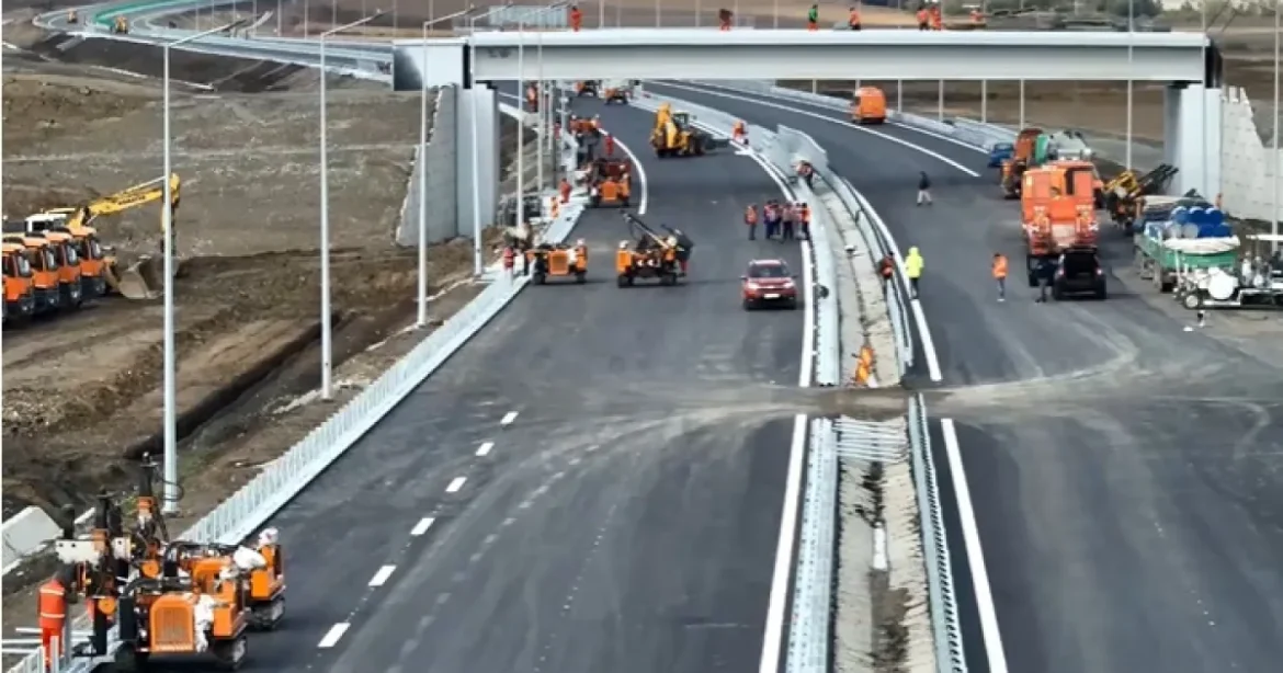 VIDEO A7 Bacău – Pașcani: 70% din lotul 1, gata de Umbrărescu