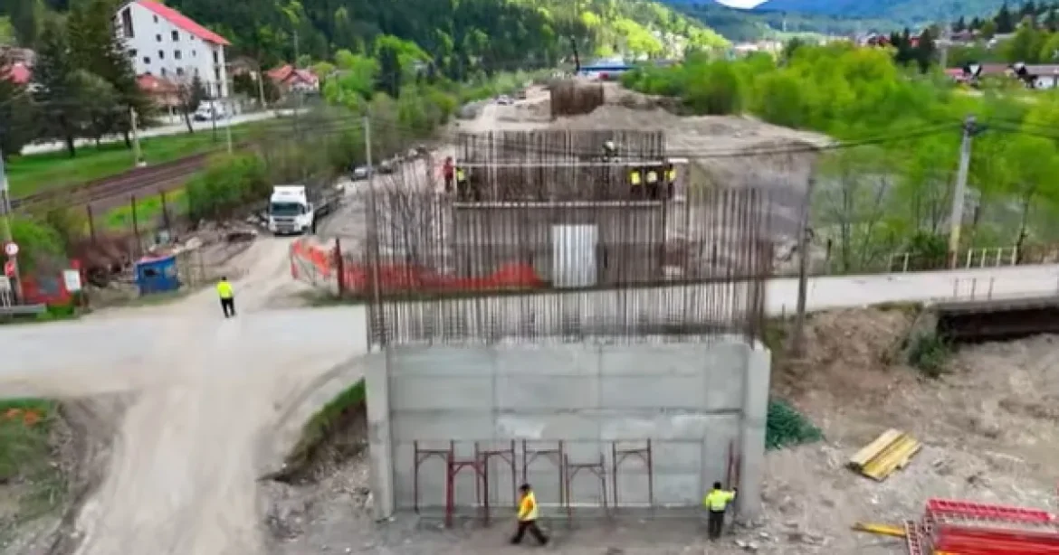 VIDEO Centura Azuga – Bușteni: Lucrările au ajuns la 16%. Când va fi finalizată