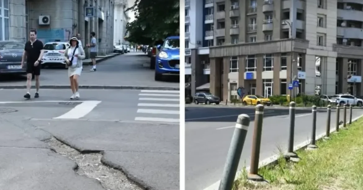 VIDEO Înainte și după: Cum arată bulevardul refăcut din centrul Capitalei